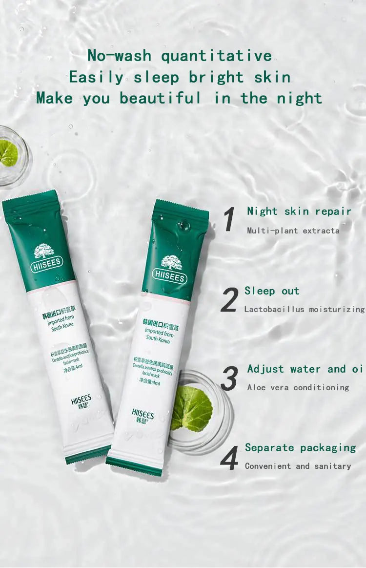 60pk Centella Collagen Sleeping Facial Masks